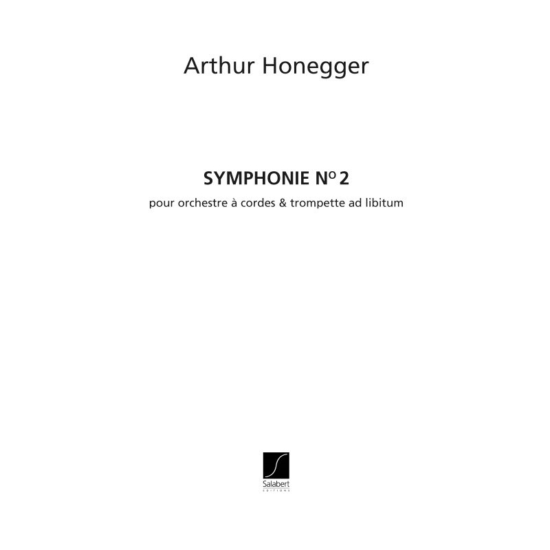 Honegger, Arthur - Symphonie N. 2