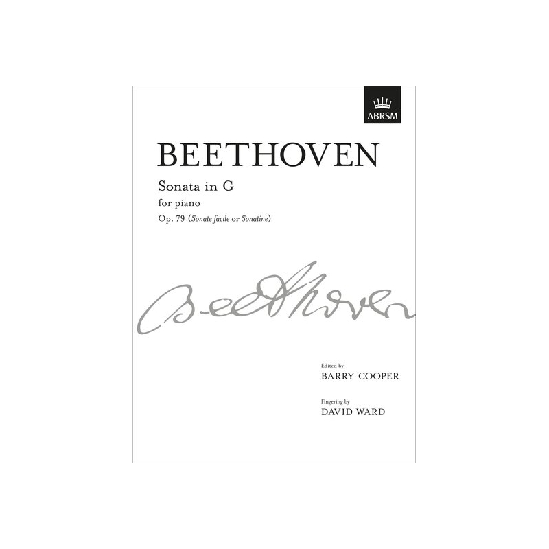 Beethoven, L.v - Sonata in G, Op. 79