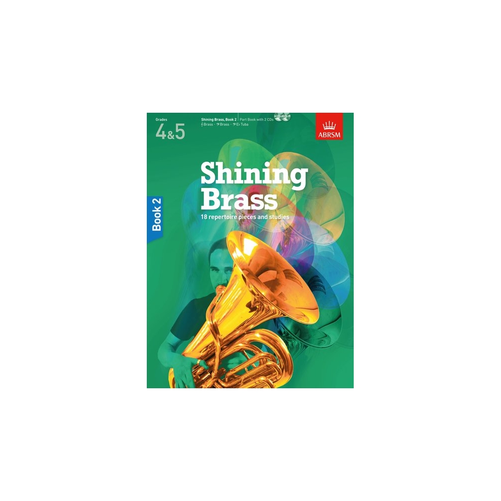 ABRSM Shining Brass Book 2 - Part Book/2CDs (Grades 4-5)