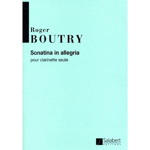 Boutry, Roger - Sonatina In...
