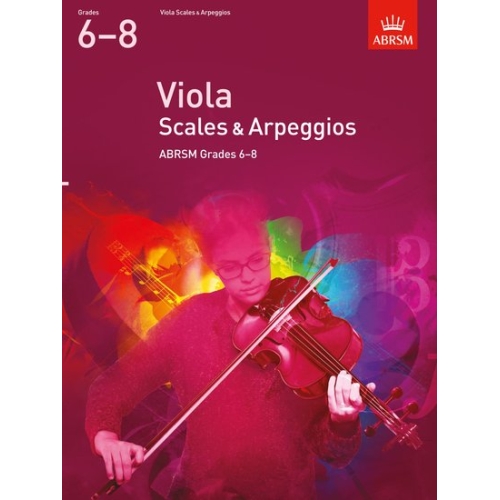 Viola Scales & Arpeggios, ABRSM Grades 6-8