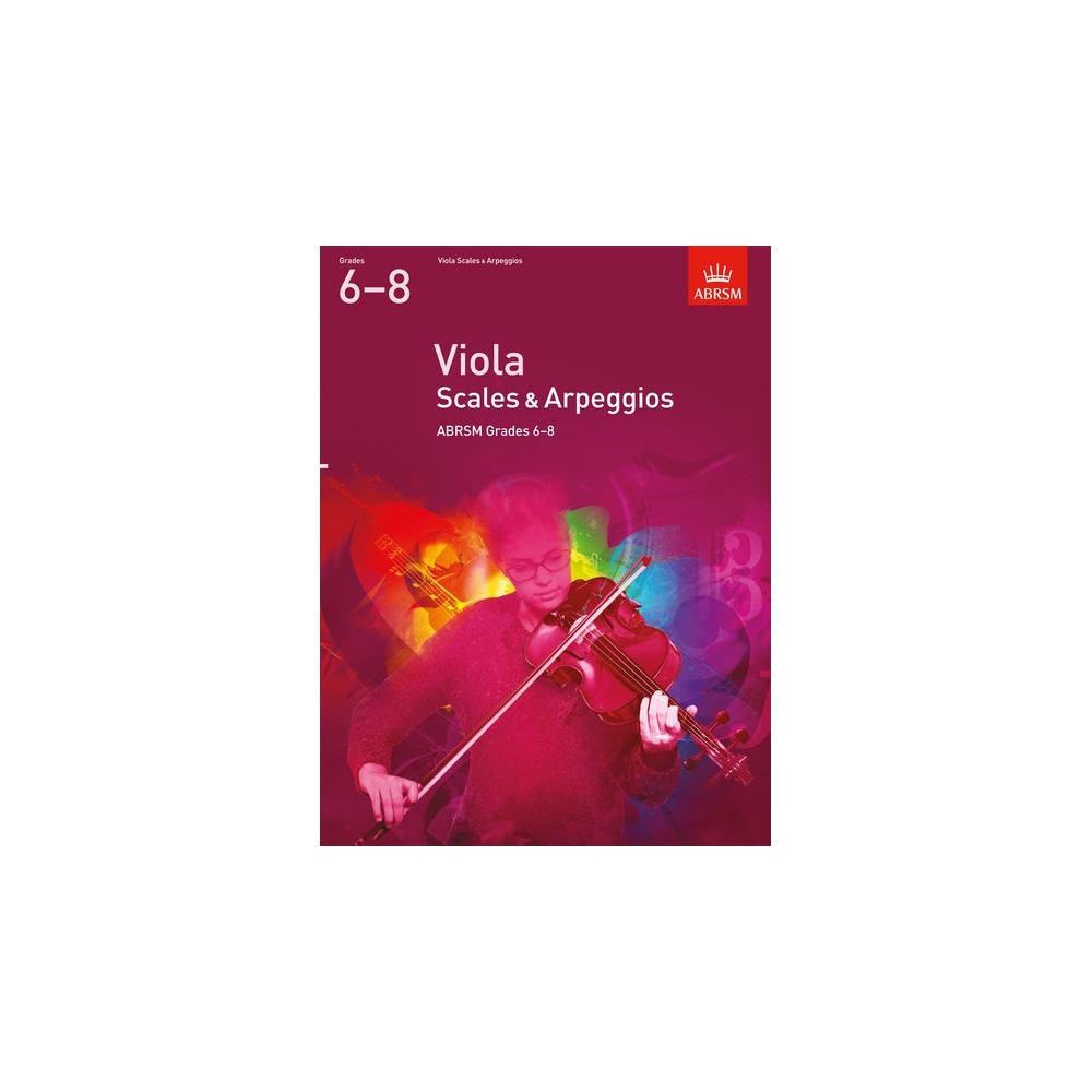 Viola Scales & Arpeggios, ABRSM Grades 6-8