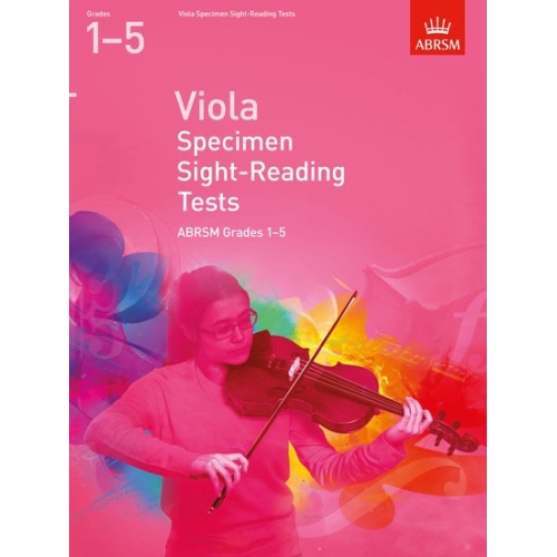 Viola Specimen Sight-Reading Tests, ABRSM Grades 1-5
