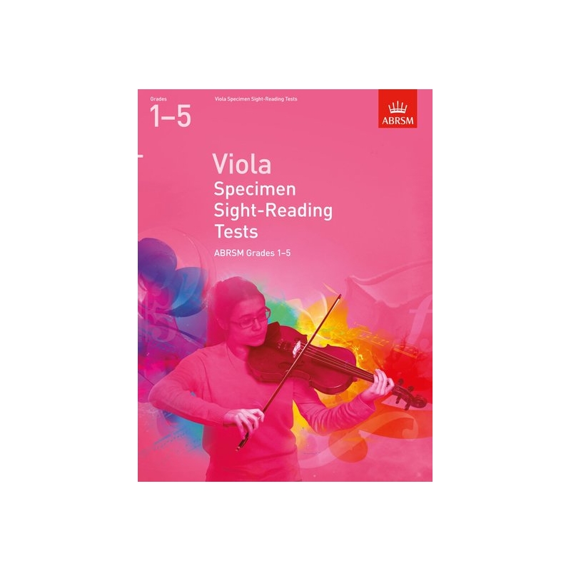 Viola Specimen Sight-Reading Tests, ABRSM Grades 1-5