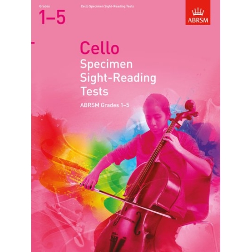 Cello Specimen Sight-Reading Tests, ABRSM Grades 1-5