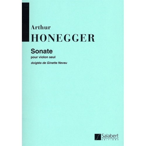 Honegger, Arthur - Sonate