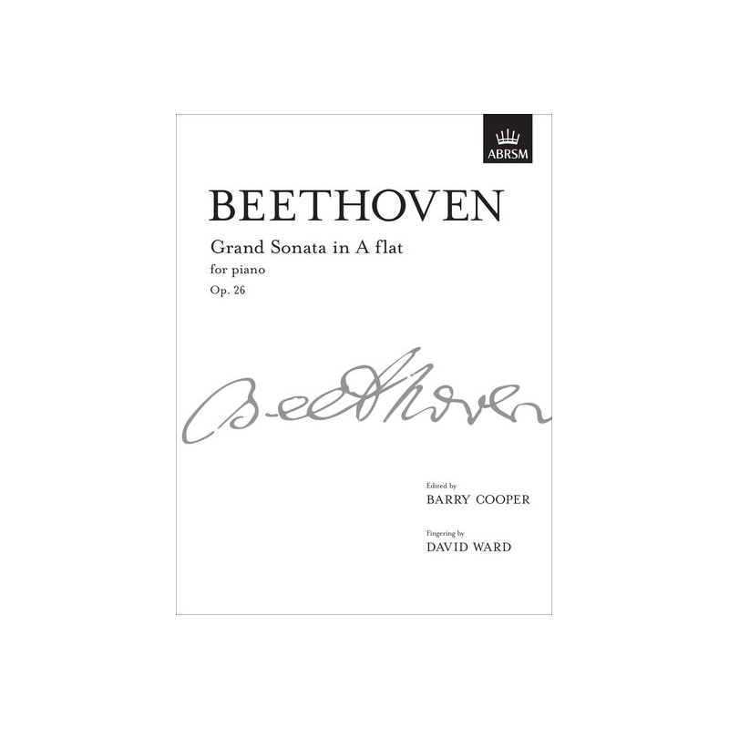 Beethoven, L.v - Grand Sonata in A flat major, Op. 26