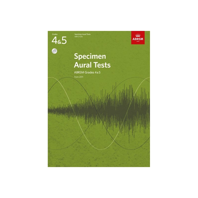 Specimen Aural Tests, Grades 4 & 5 with 2 CDs
