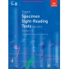 Organ Specimen Sight-Reading Tests, Grades 1-8 from 2011