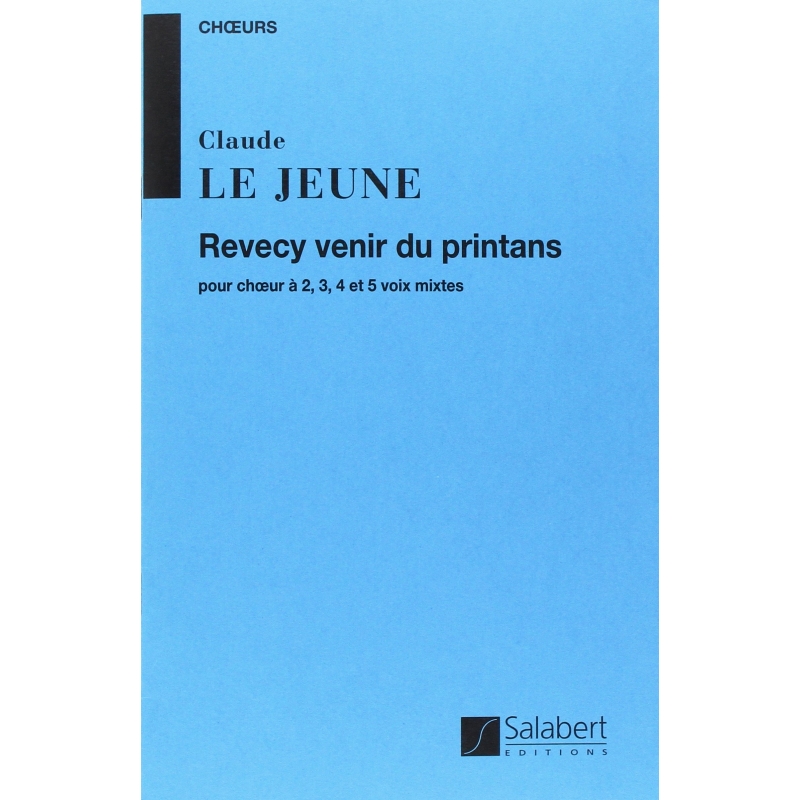 Jeune, Claude - Revecy Venir Du Printans