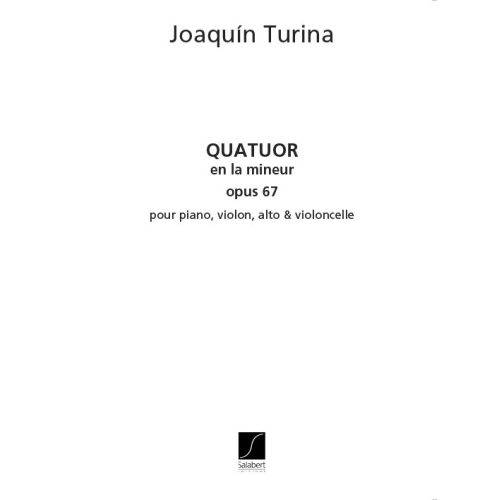 Turina, Joaquín - Quatuor...