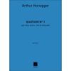 Honegger, Arthur - Quatuor N 3 2 Violons Alto Et Vlc Partition
