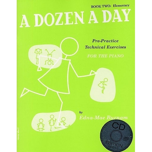 A Dozen A Day: Book Two - Elementary Edition (Book And CD)