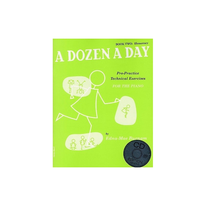 A Dozen A Day: Book Two - Elementary Edition (Book And CD)