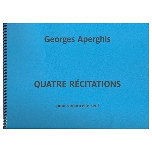 Aperghis, Georges - Quatre...