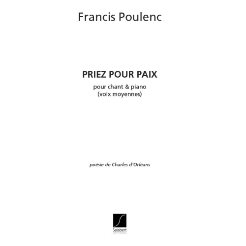 Poulenc, Francis - Priez...