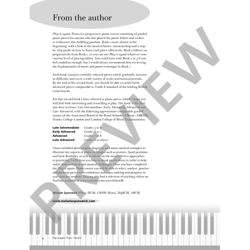 Spanswick, Melanie - Play it again: Piano Book 2