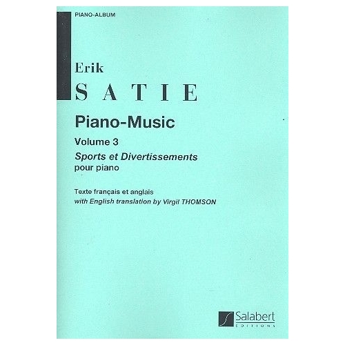 Piano Music Vol. 3 (Sports et Divertissements)