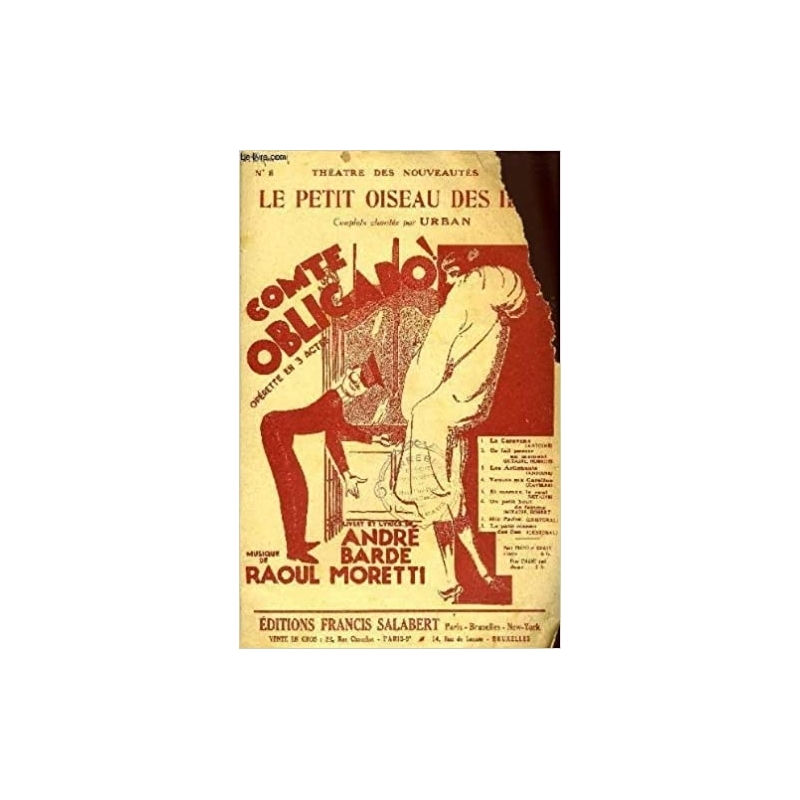 Moretti, Luigi - Petit Oiseau Des Iles Varioustes Chant Seul