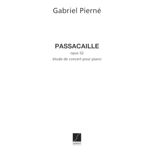 Pierné, Paul - Passacaille