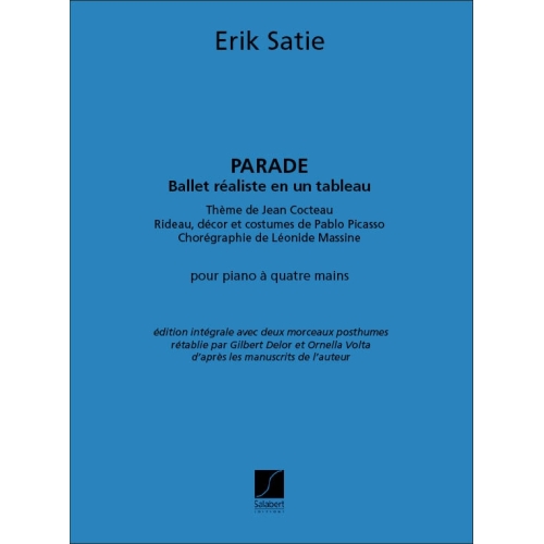 Satie, Erik - Parade