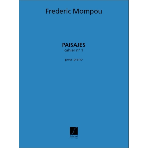 Mompou, Frederic - Paisajes 1