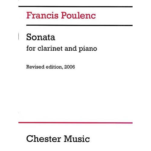 Poulenc, Francis -  Clarinet Sonata (2006 Edition)