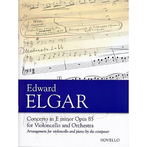 Elgar, Edward -  Concerto For Cello And Orchestra In E Minor Op.85 (Cello/Piano)