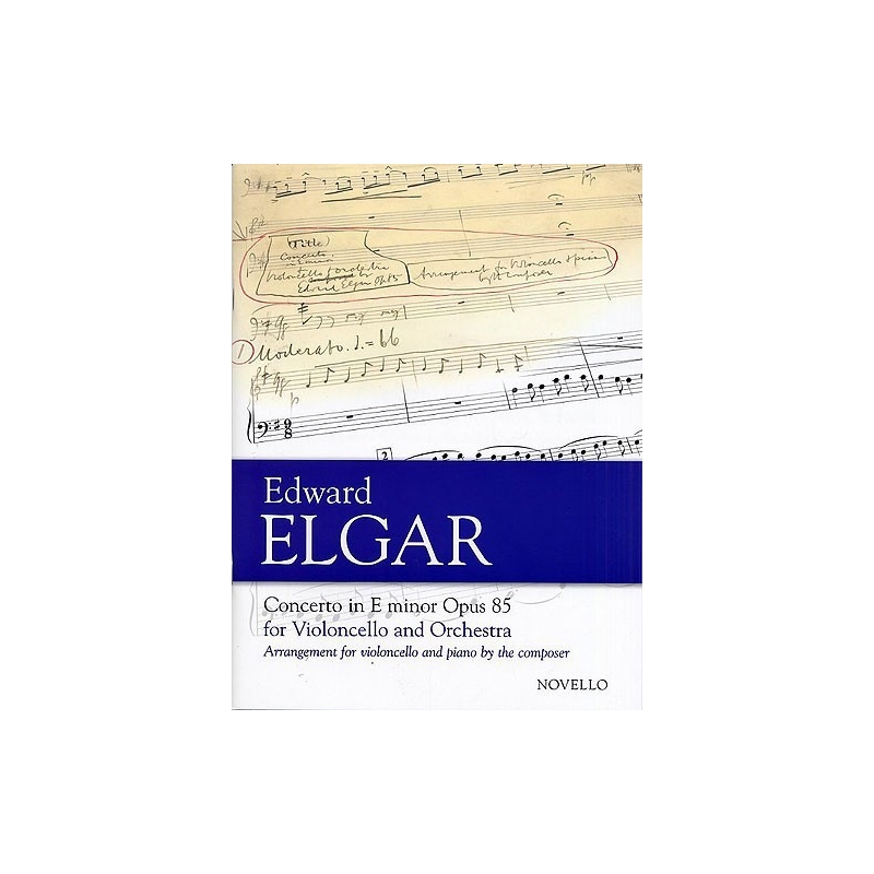 Elgar, Edward -  Concerto For Cello And Orchestra In E Minor Op.85 (Cello/Piano)