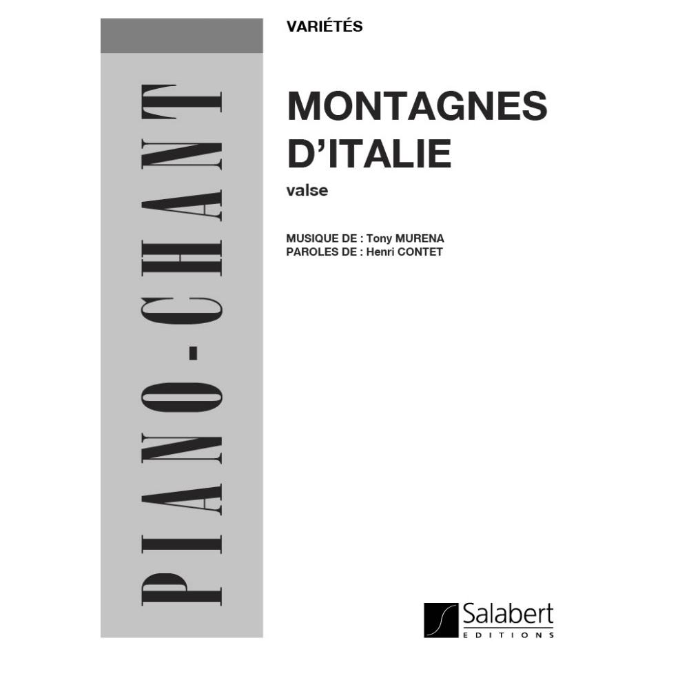 Murena, Tony - Montagnes D'Italie