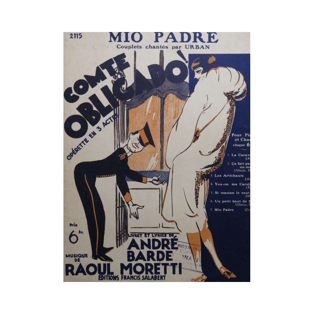 Moretti, Luigi - Mio Padre Varioustes Chant Seul