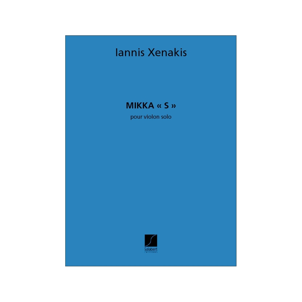Xenakis, Iannis - Mikka S Pour Violon Solo