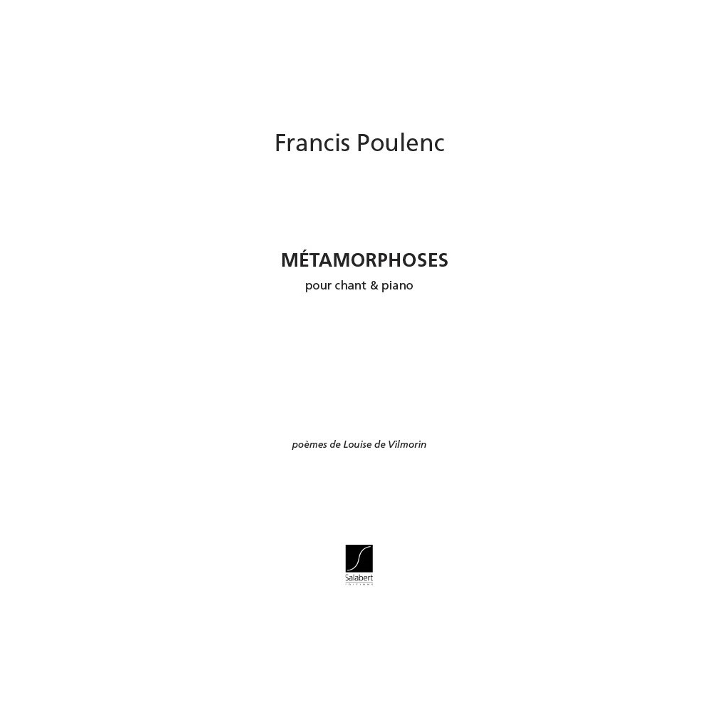Poulenc, Francis - Metamorphoses