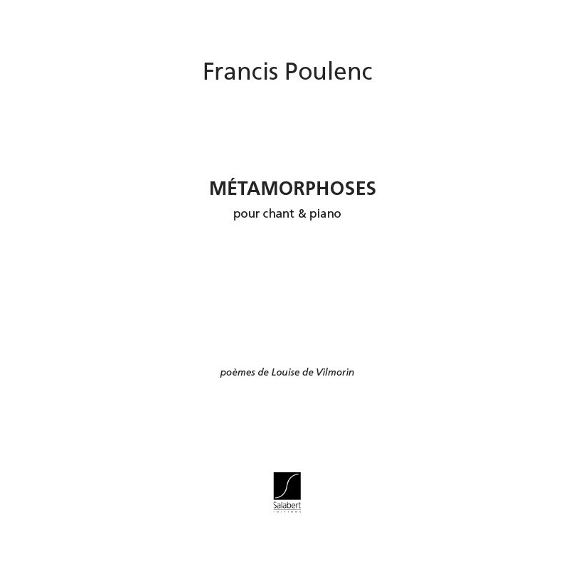 Poulenc, Francis - Metamorphoses