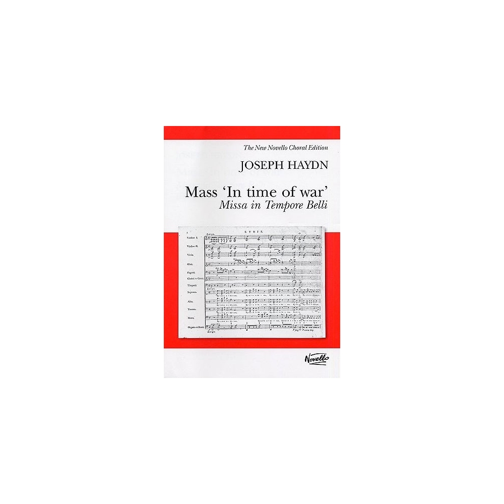 Haydn, Franz Joseph - Mass In Time Of War (Vocal Score Ed. Pilkington)