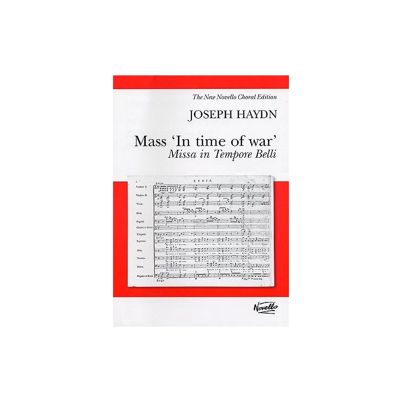Haydn, Franz Joseph - Mass In Time Of War (Vocal Score Ed. Pilkington)