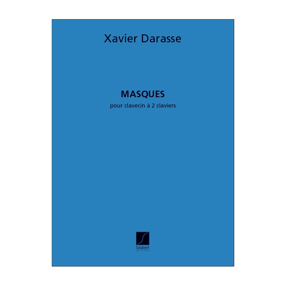 Darasse, Xavier - Masques Clavecin Partition