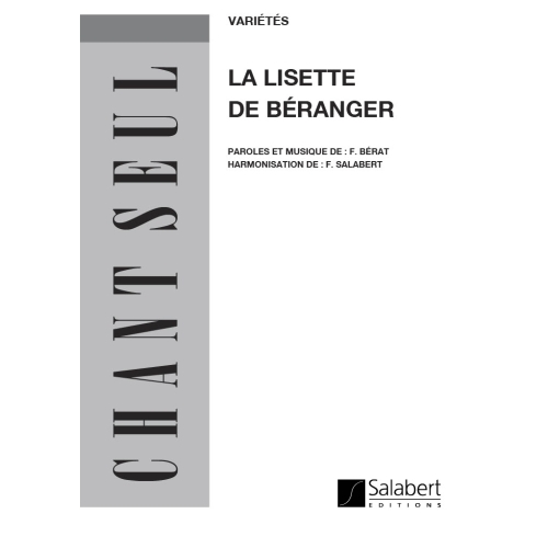 Bérat, Frédéric - Lisette...