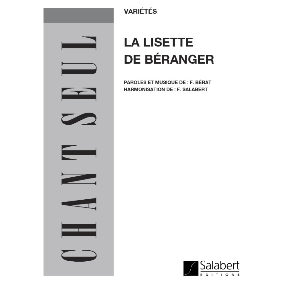 Bérat, Frédéric - Lisette De Beranger