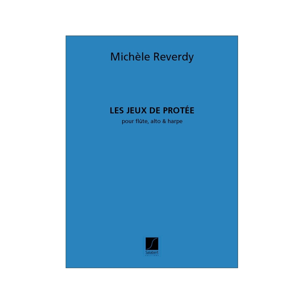 Reverdy - Les Jeux De Protee Fl Alto Et Harpe Partition Et