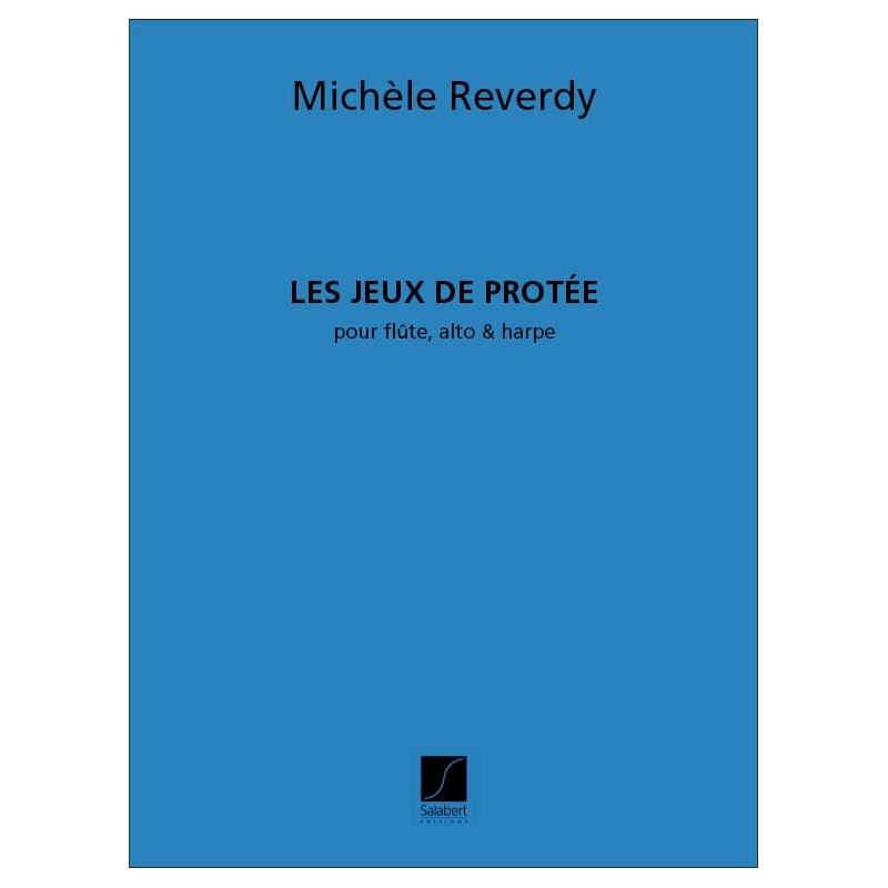 Reverdy - Les Jeux De Protee Fl Alto Et Harpe Partition Et