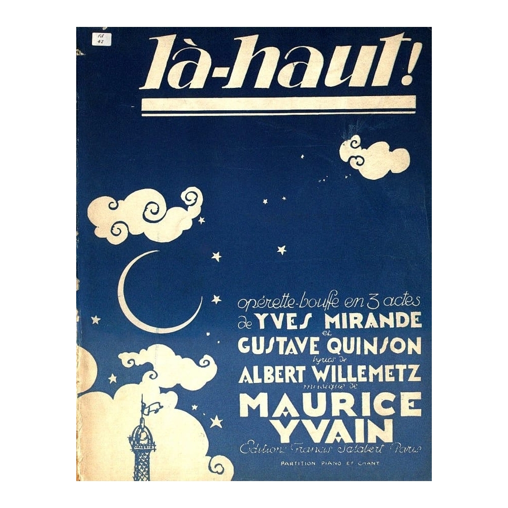 Yvain, Maurice - La-Haut Fantaisie Piano