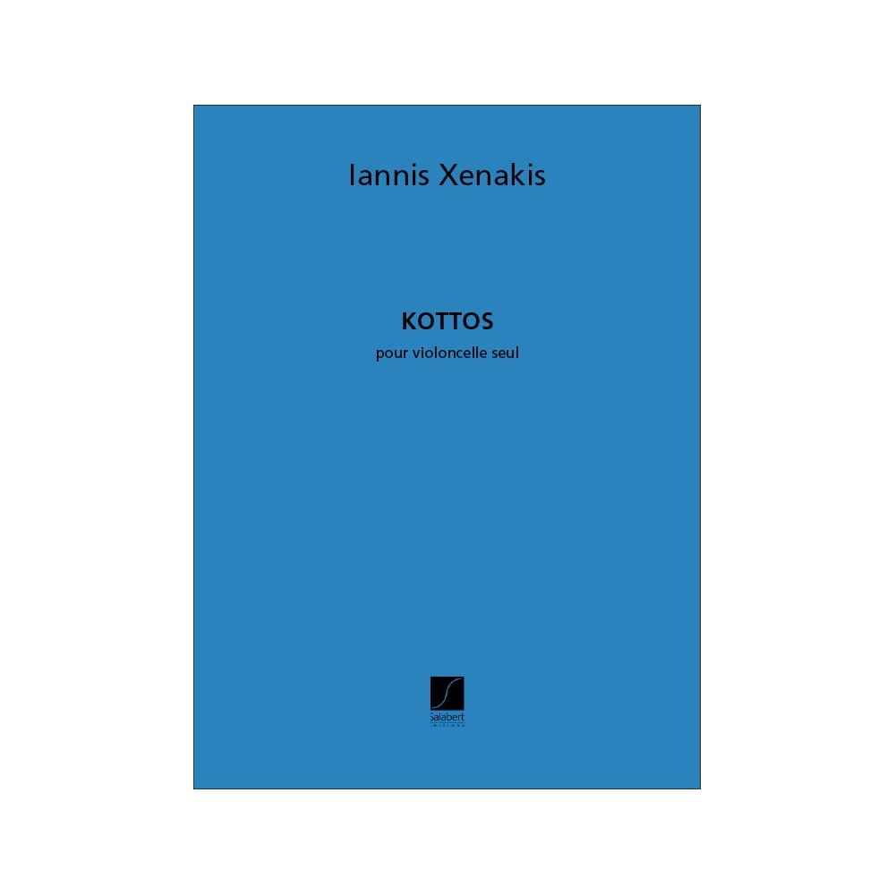 Xenakis, Iannis - Kottos Pour Violoncelle Seul