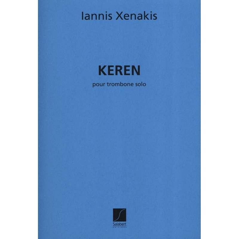Xenakis, Iannis - Keren Pour Trombone Solo
