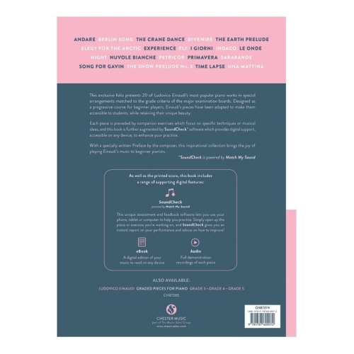 Einaudi, Ludovico - Graded Pieces For Piano - Grades 1-2