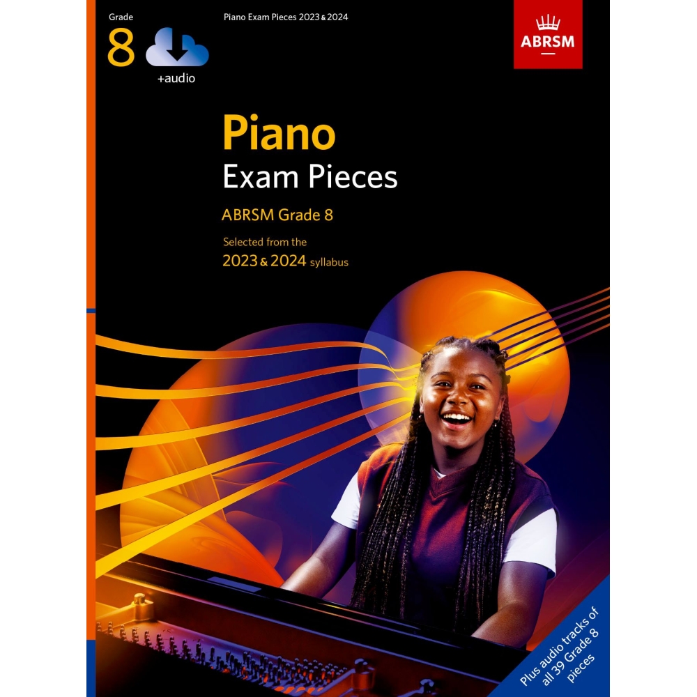 Piano Exam Pieces 2023 & 2024, ABRSM Grade 8, with audio