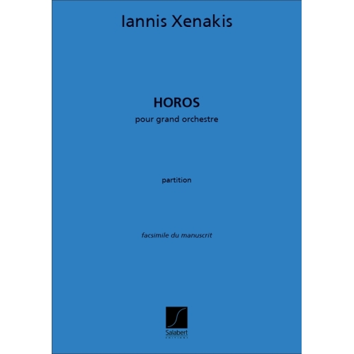 Xenakis, Iannis - Horos...