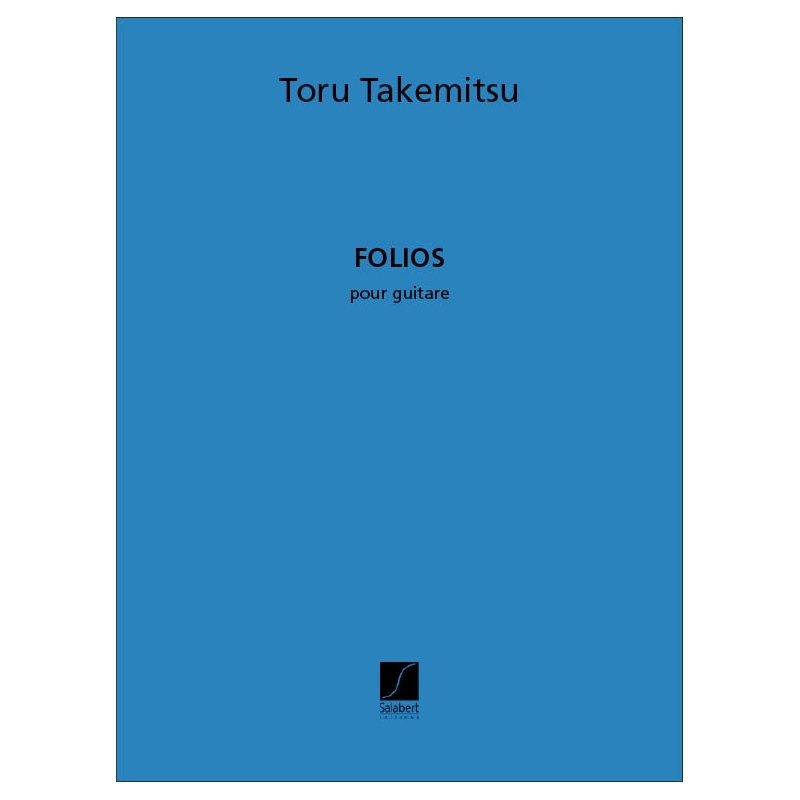 Takemitsu, Toru - Folios