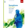 Saxophone Exam Pack from 2022, ABRSM Grade 3