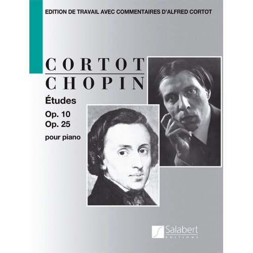Chopin, Frédéric - Études Opus 10 & Opus 25 pour piano